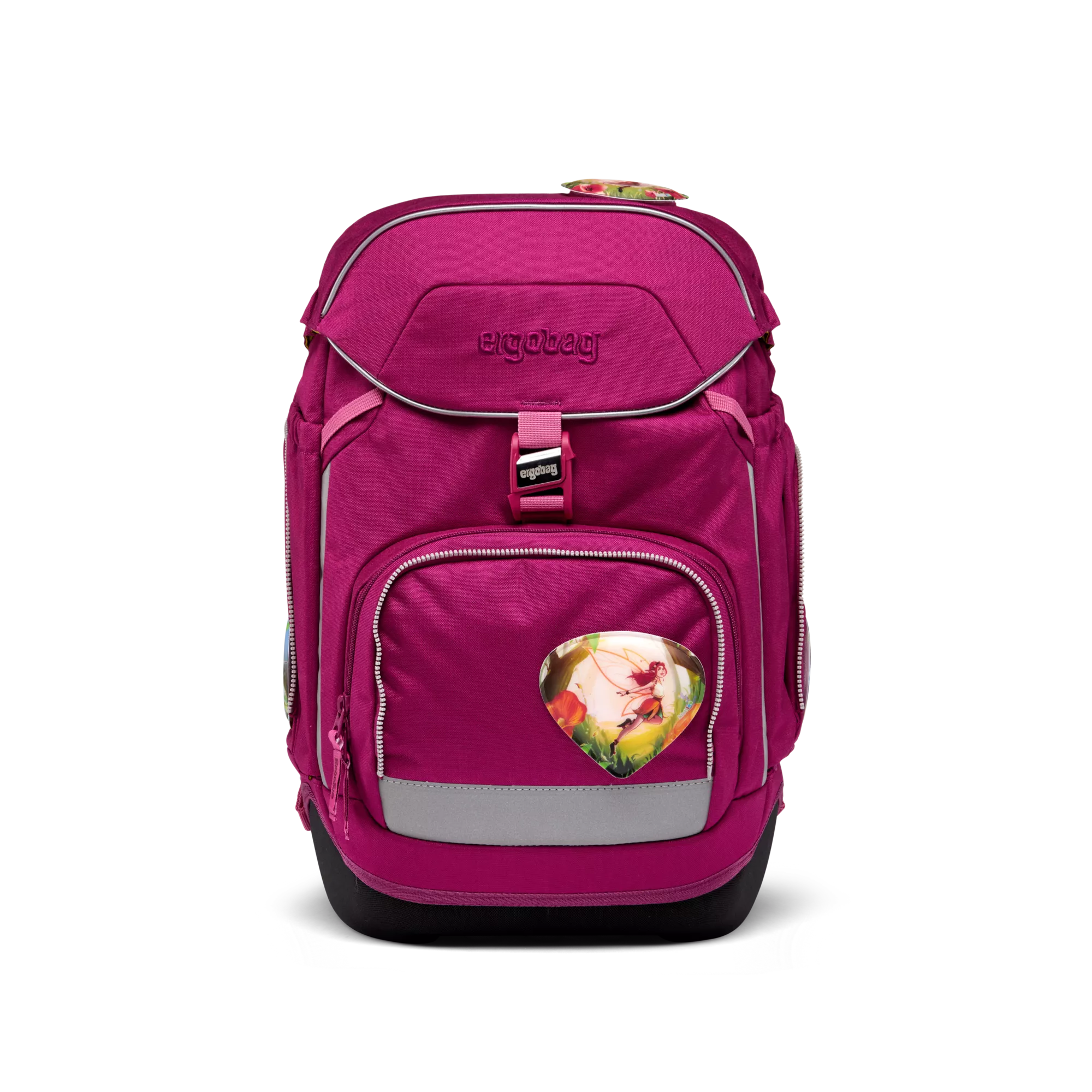 ergobag Schulrucksack-Set Waldzaubär