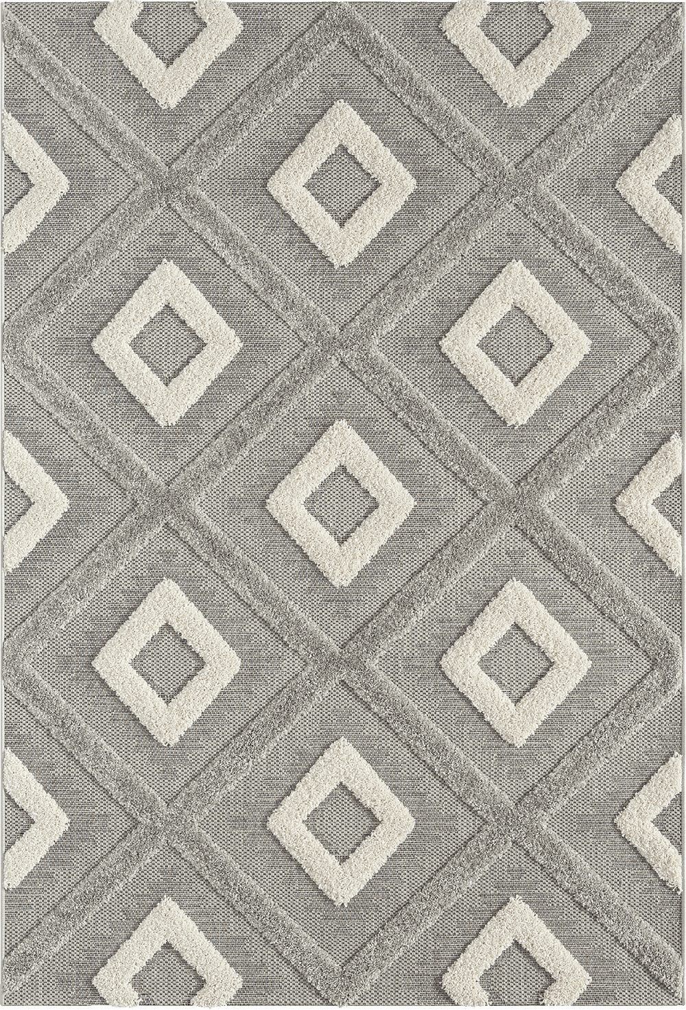 Outdoorteppich Karel In & Outdoor Teppich wetterfest - hochwertiger Teppich, the carpet, Rechteck, Höhe: 20 mm, pflegeleicht, Shaggy-Elemente, Boho-Stil, Flachgewebe