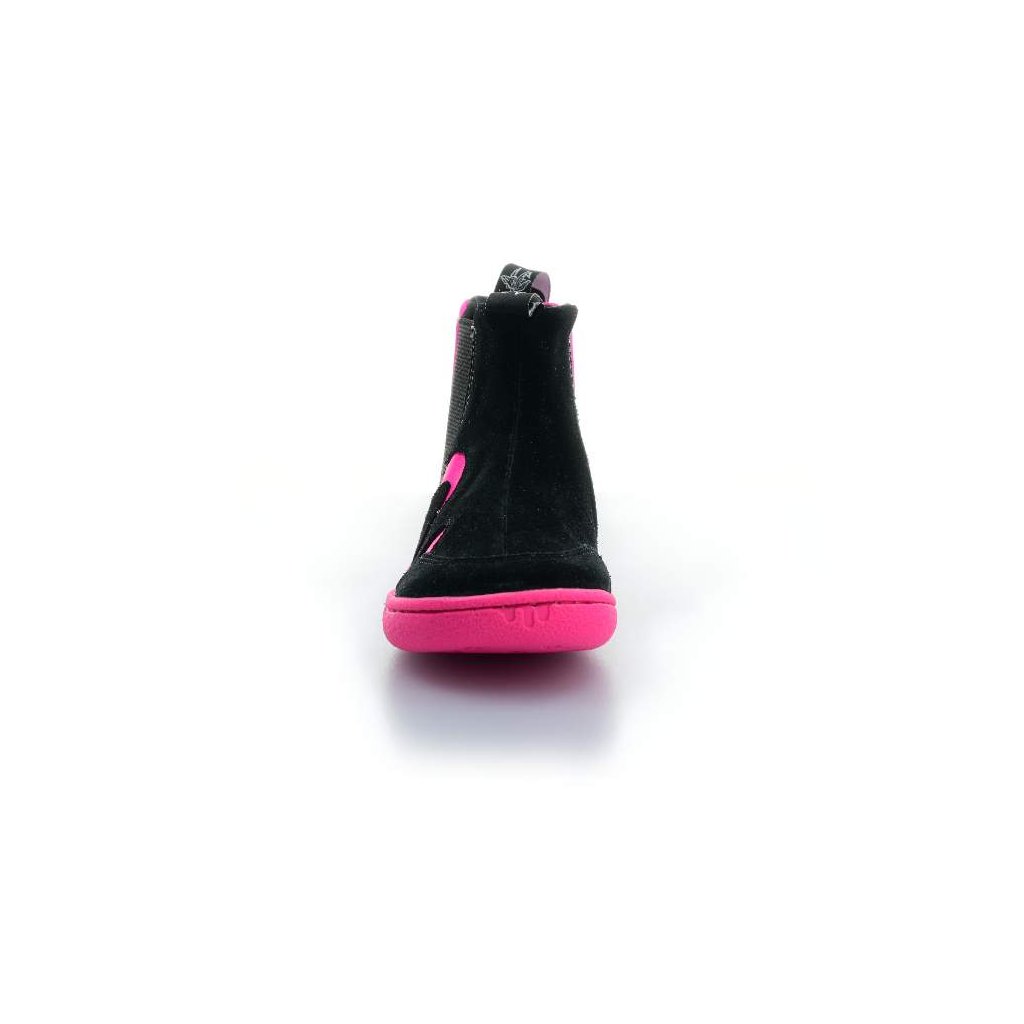 Paperkrane Hot PNK Wave K rosa-schwarze Chelsea Barfußschuhe