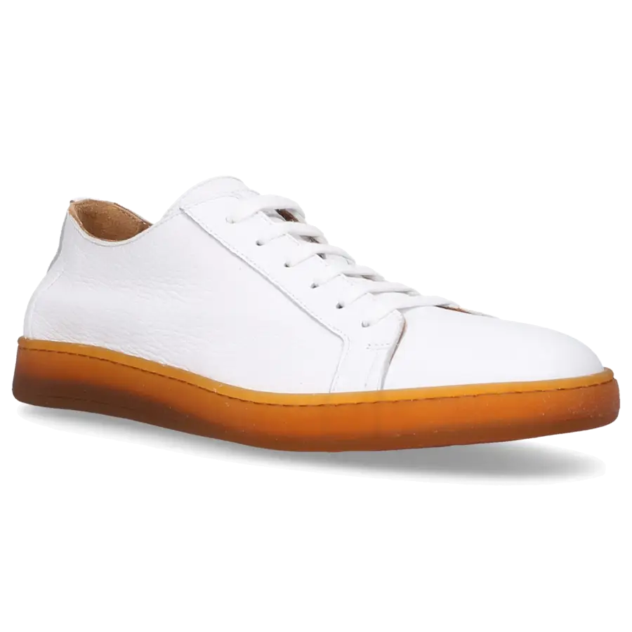 Elia Maurizi - Sneaker low 9980 Kalbsleder - weiß