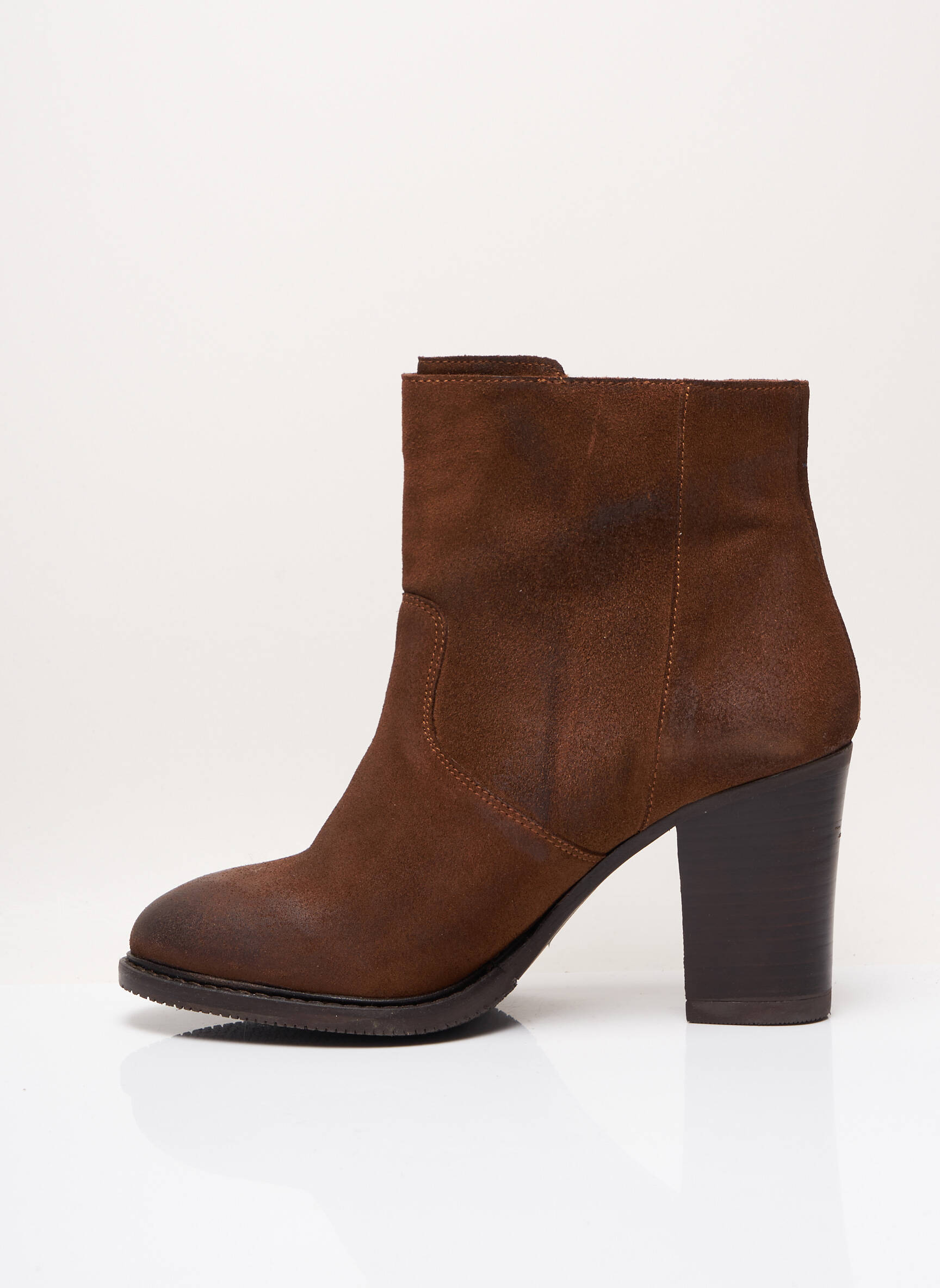Lsq Bottines Femme couleur marron