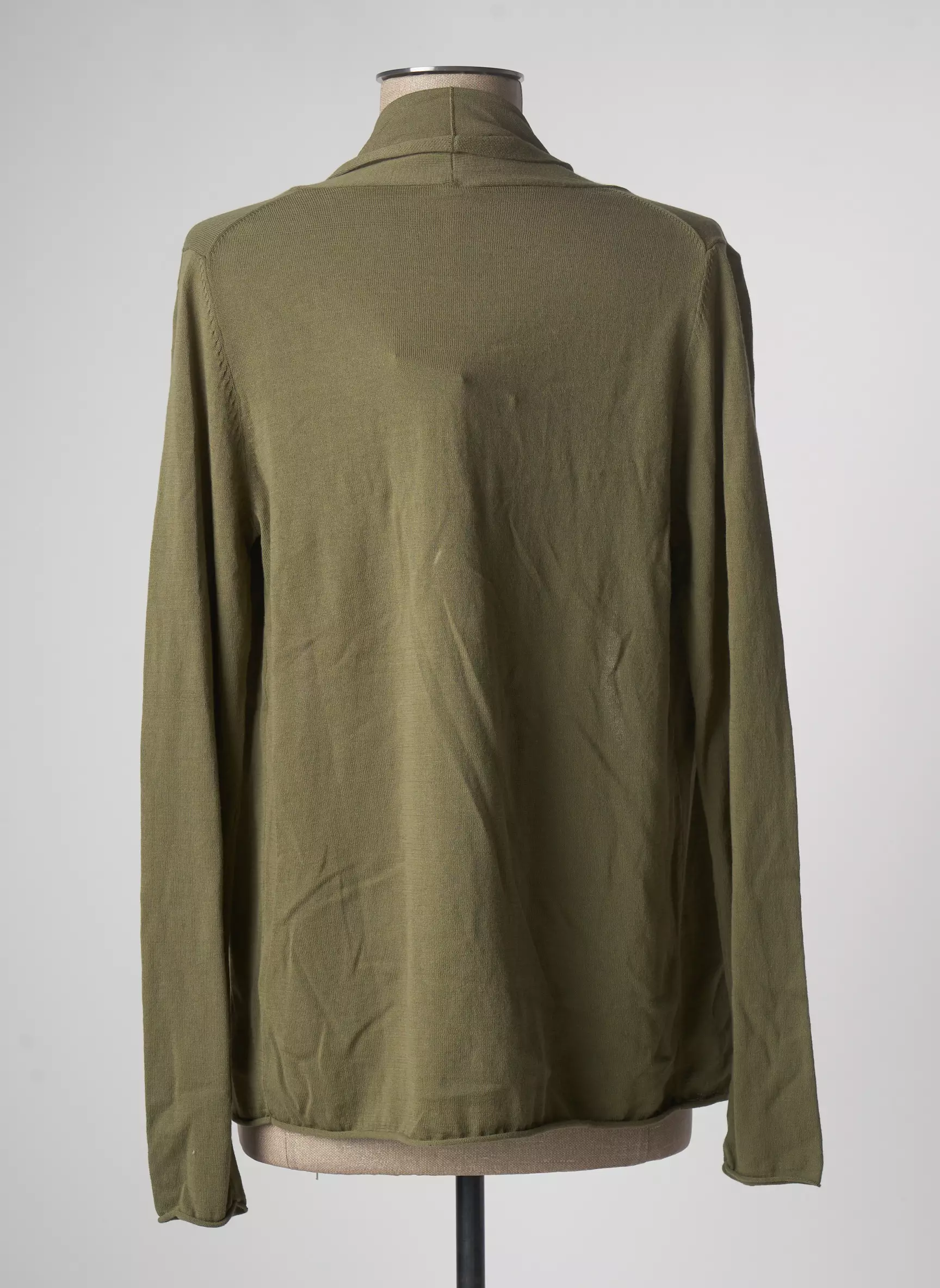 Muji Cardigans Femme couleur vert