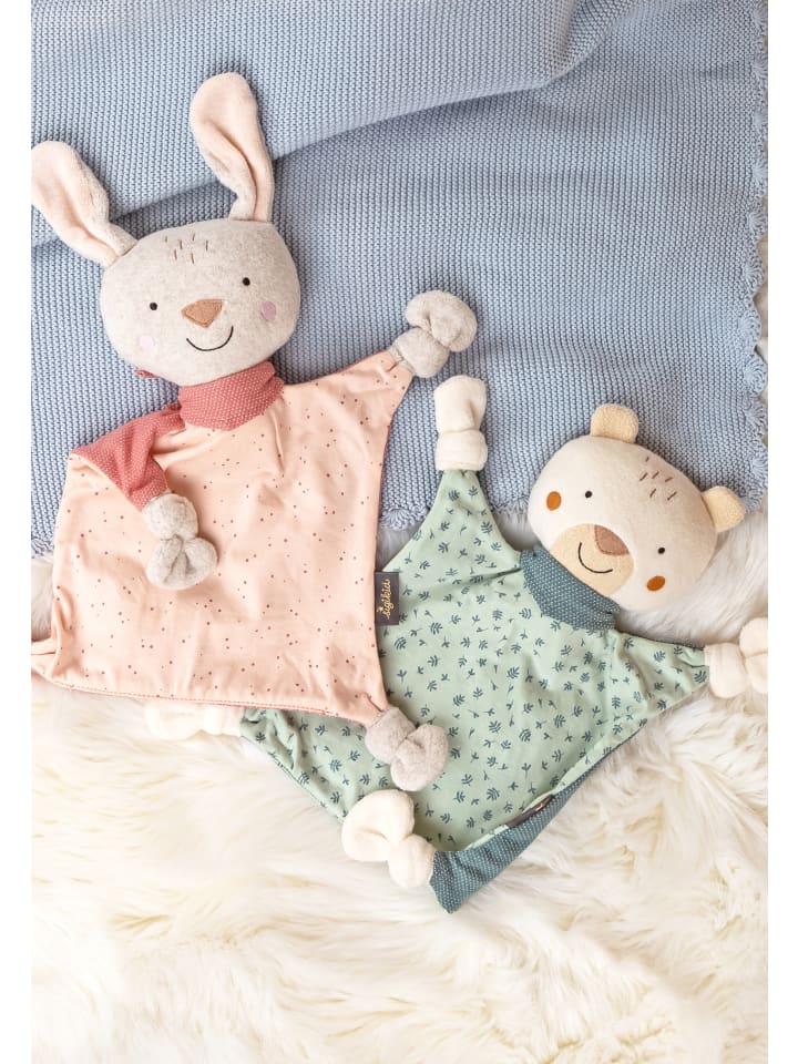 Sigikid Schnuffeltuch Bär in mint/weiß günstig kaufen onesize
