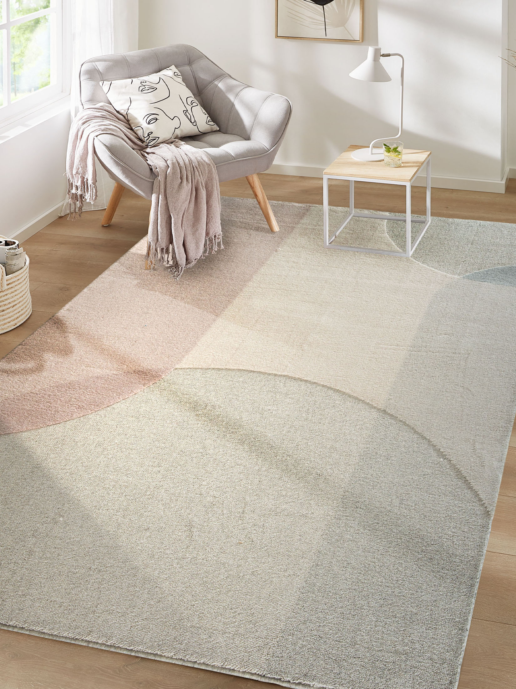 Napir Moderner Teppich, Multicolor