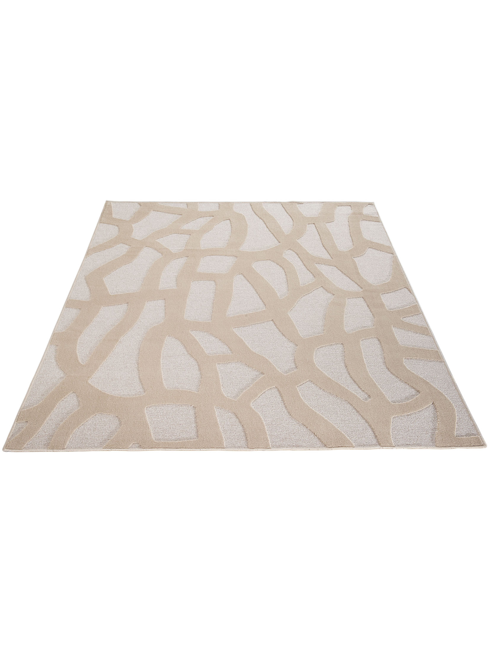 Oriana Moderner Teppich, Creme