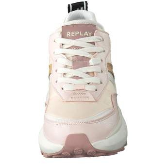 Replay Athena Moon Sneaker in beige