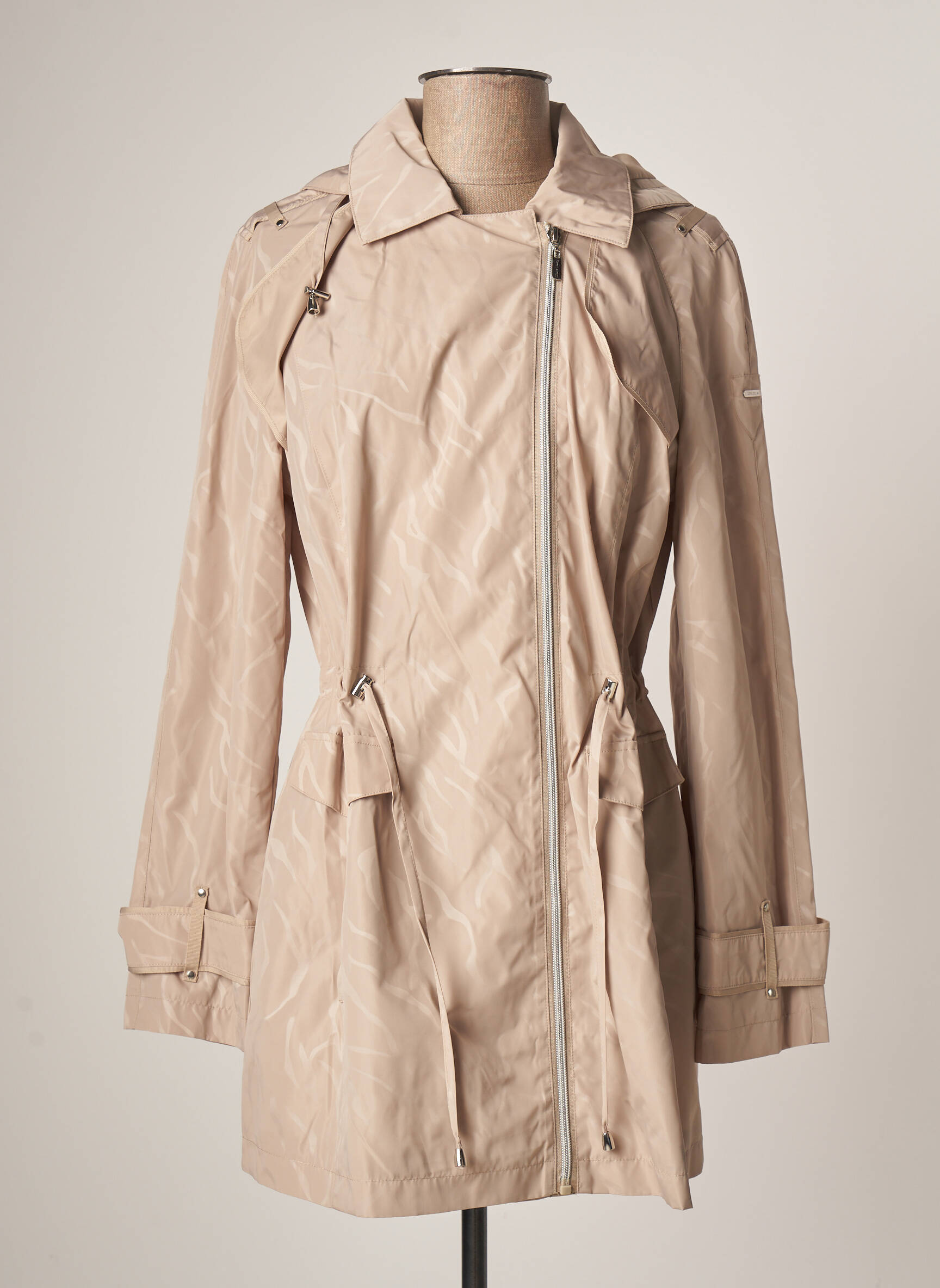 Diane Laury Parkas Femme couleur beige