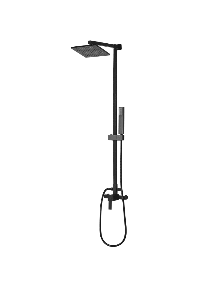 Beliani Wannenarmaturen TAGBO in Schwarz - (W) 18 x (H) 115 x (L) 52 cm günstig kaufen onesize