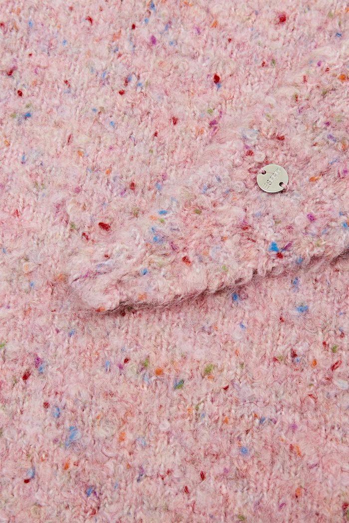 Dreieckstuch aus Bouclé