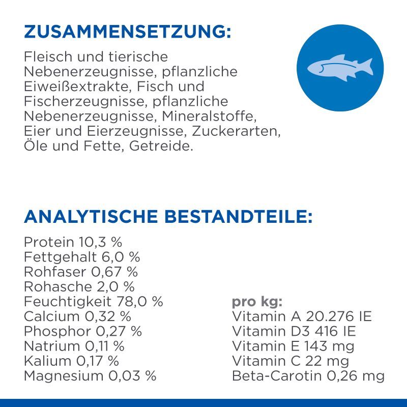 Hill's Nassfutter Hill's Science Plan Kitten Multipack mit Huhn und Seefisch