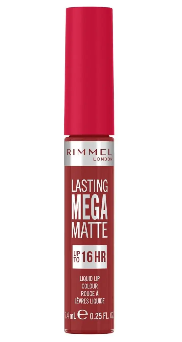Rimmel Lasting Mega Matte Lipstick 500 Fire Starter