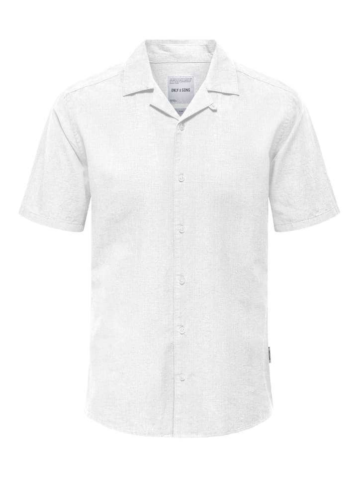 Only&Sons Hemd 'CANTLEY' in weiß günstig kaufen
