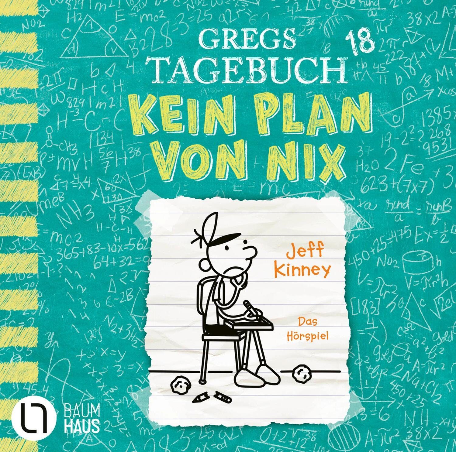 Hörspiel Gregs Tagebuch 18 - Kein Plan von nix
