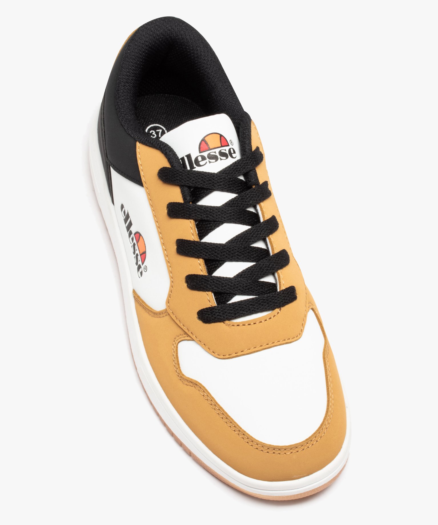Baskets Garçon bicolores à lacets - Ellesse blanc | GEMO