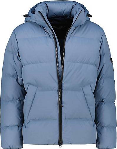 Marc O'Polo Herren Daunenjacke mit Kapuze