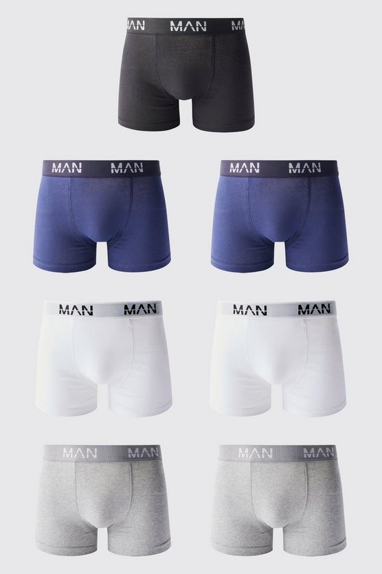 7er-Pack bunte Man Boxershorts