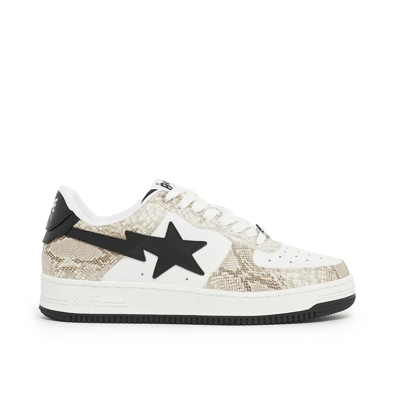 A Bathing Ape Wmns Snake Bape Sta M1 beige