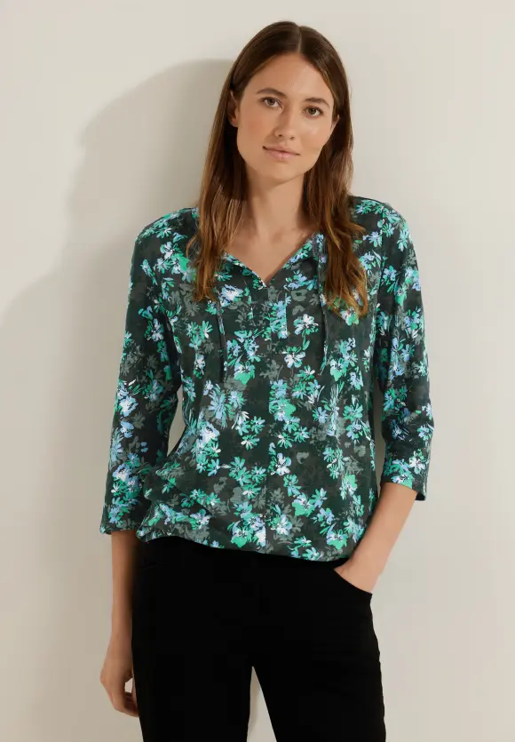 CECIL Tunikashirt mit Blumenprint