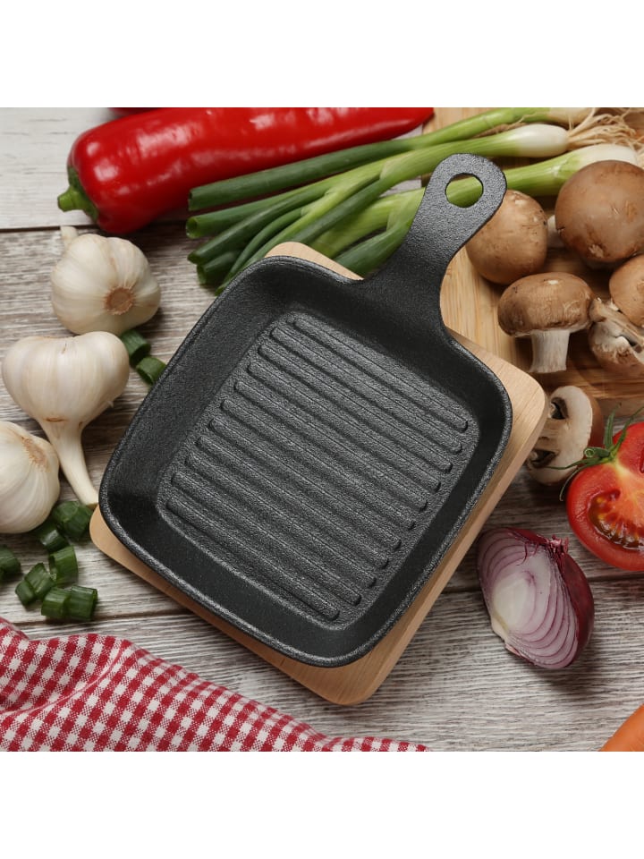 GAUMENKICK Servierpfanne Gusseisen in schwarz - 14cm günstig kaufen onesize