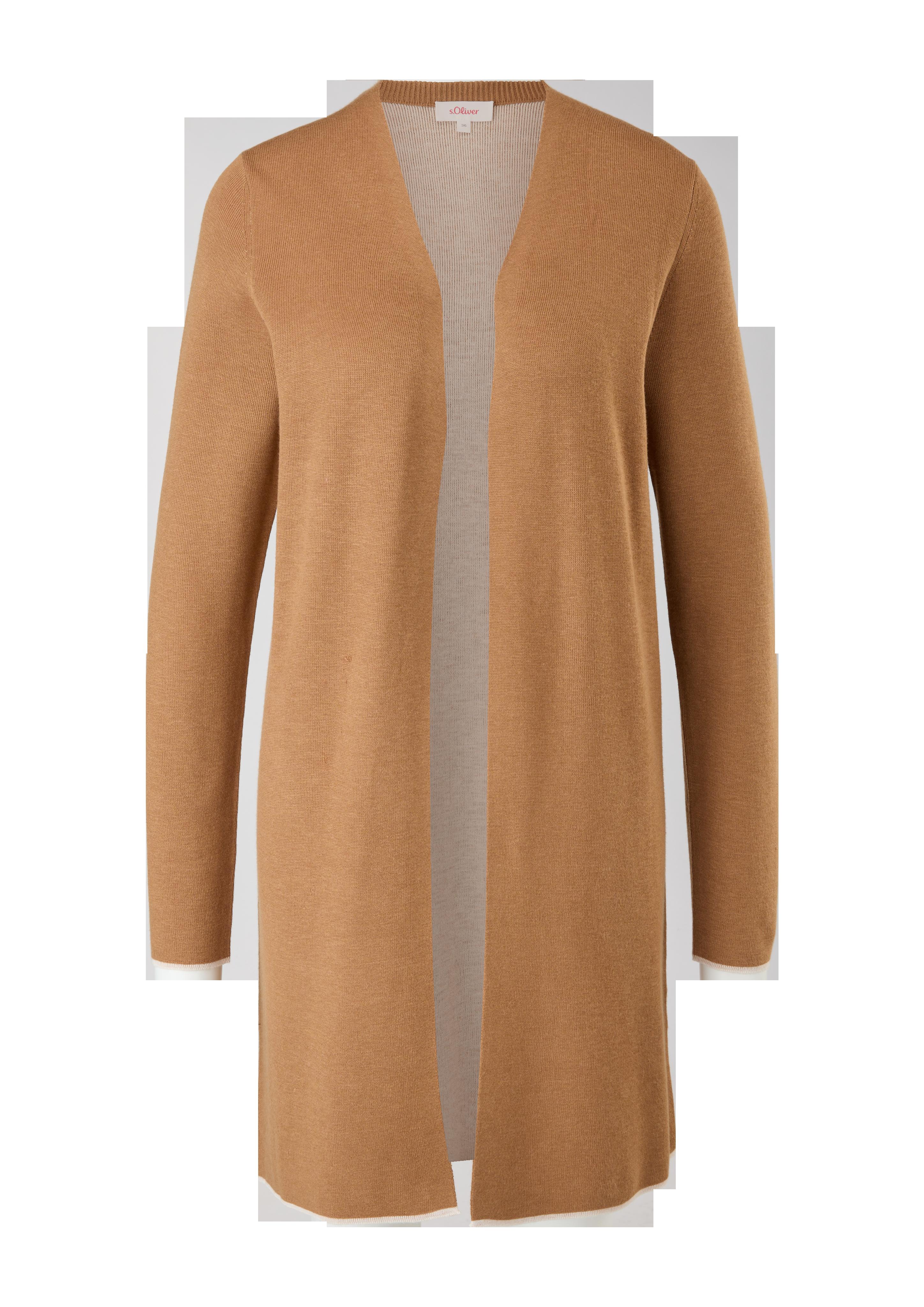 Lange Strickjacke  2120588-8469