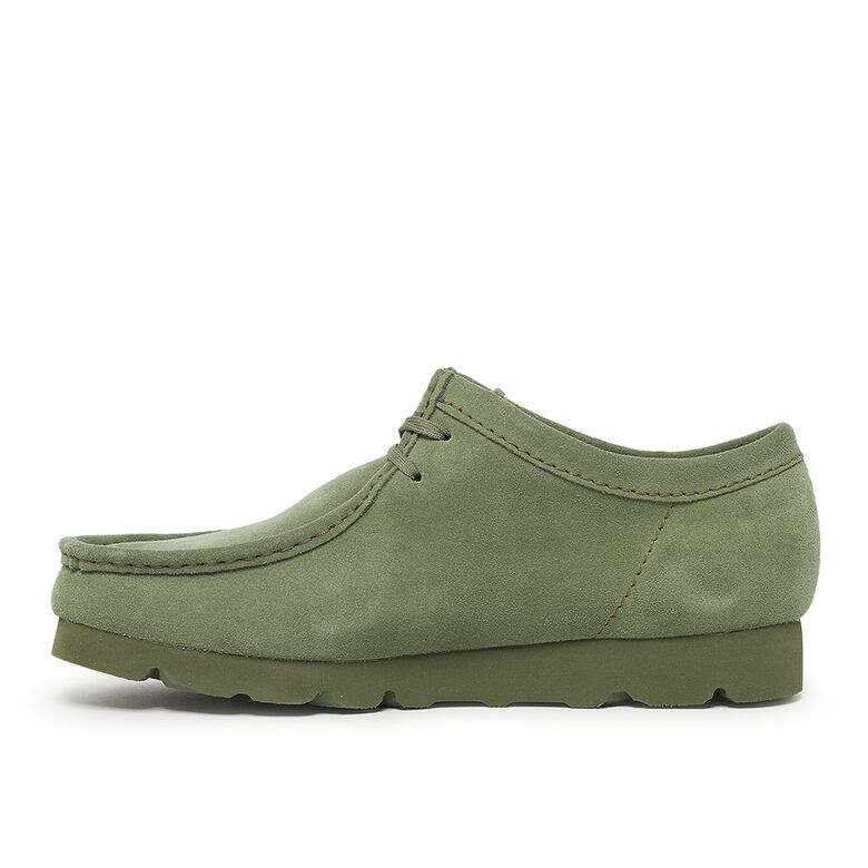 Clarks Wallabee Gore-Tex loden green