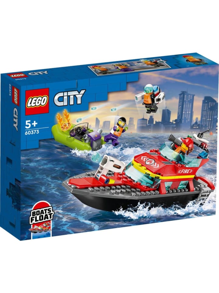LEGO Bausteine City 60373 Feuerwehrboot - ab 5 Jahre günstig kaufen onesize
