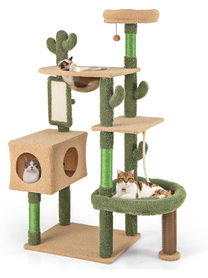 COSTWAY Kratzbaum Kaktus 150cm in Grün günstig kaufen onesize