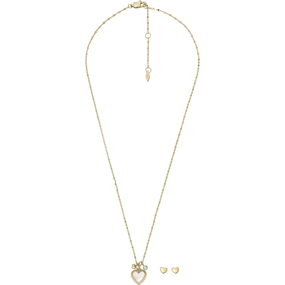 Fossil Set de bijoux Acier inoxydable Bijoux