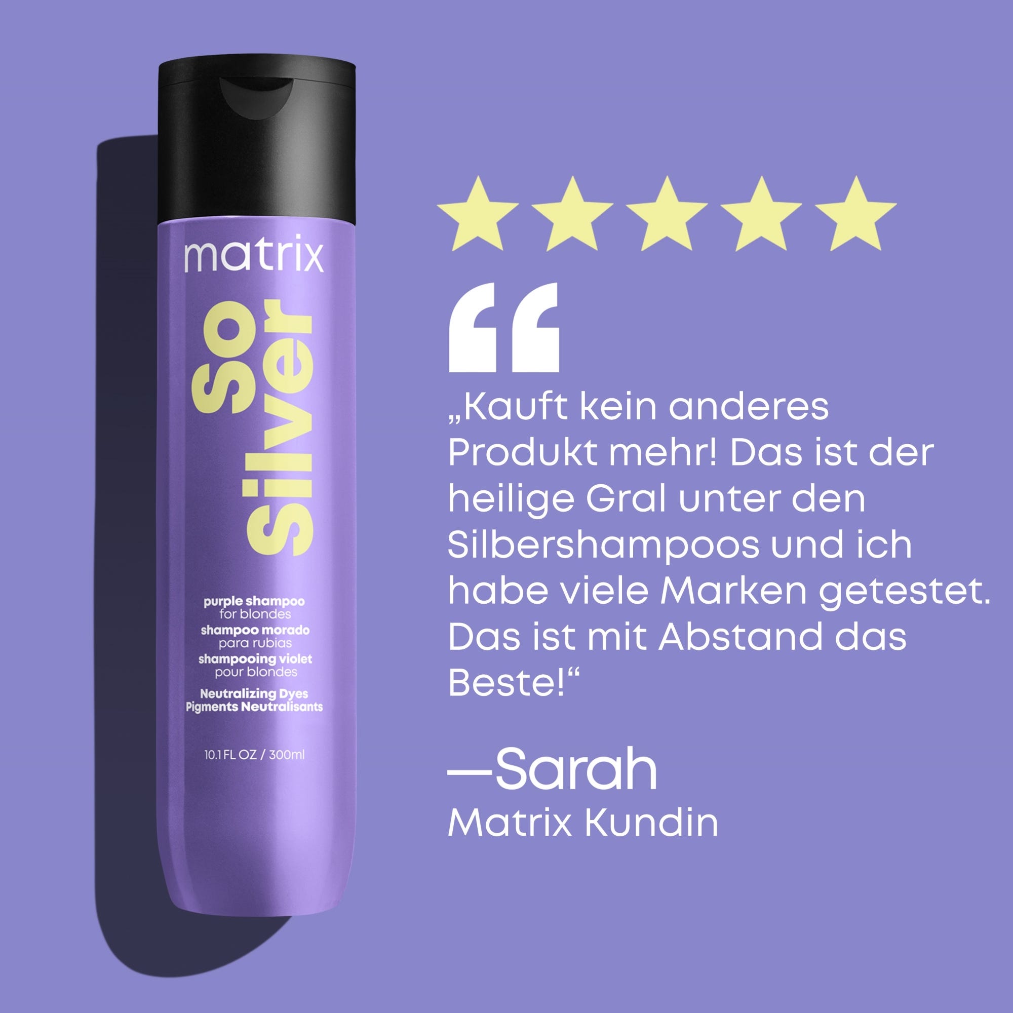 Matrix So Silver Shampoo 300 ml