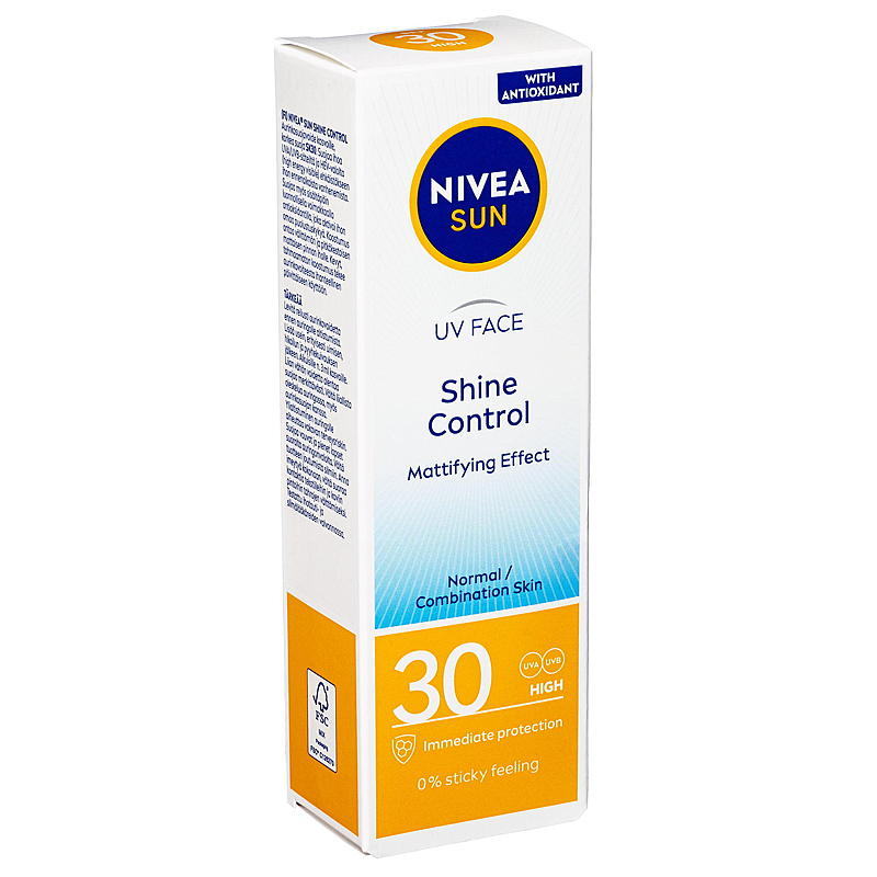Nivea Nivea Sun face SPF 30 shine control, 50 ml