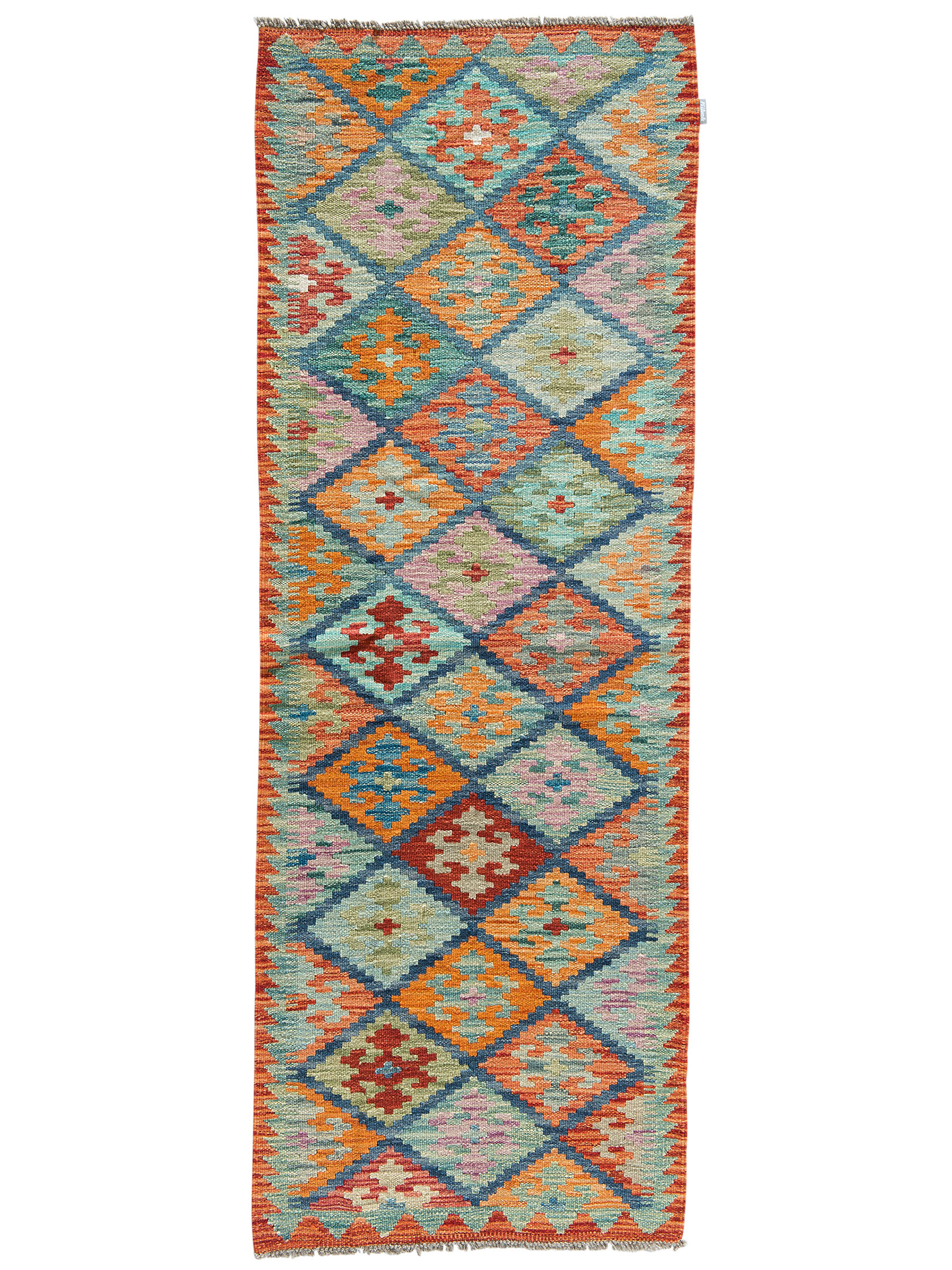 Afghan Kelim ca. 69 x 192 cm, Unikat / Einzelstück
