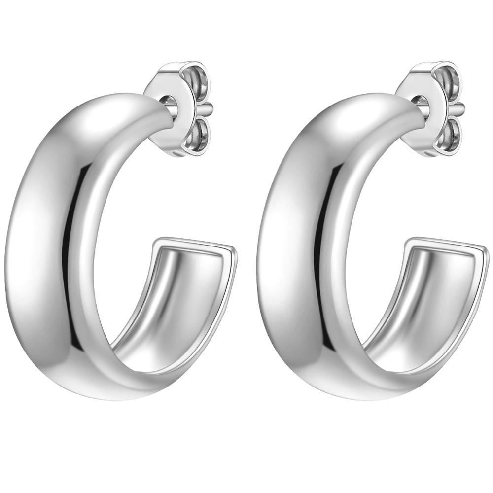 Glanzstücke München Créoles en argent Argent sterling en Argent Boucles d'oreilles