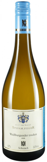 2022 Schozach Weißburgunder *** trocken - Weingut Graf von Bentzel-Sturmfeder