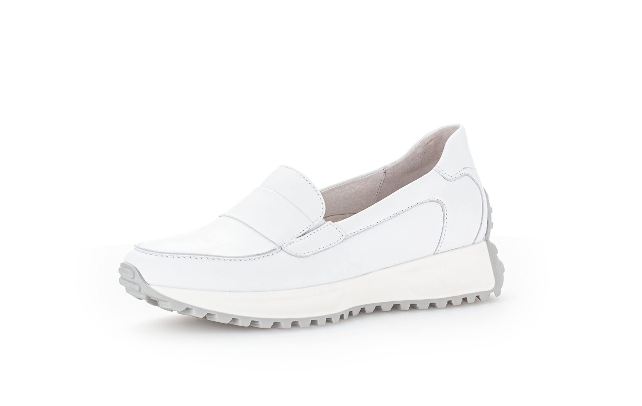 GABOR Komfort Slipper weiss