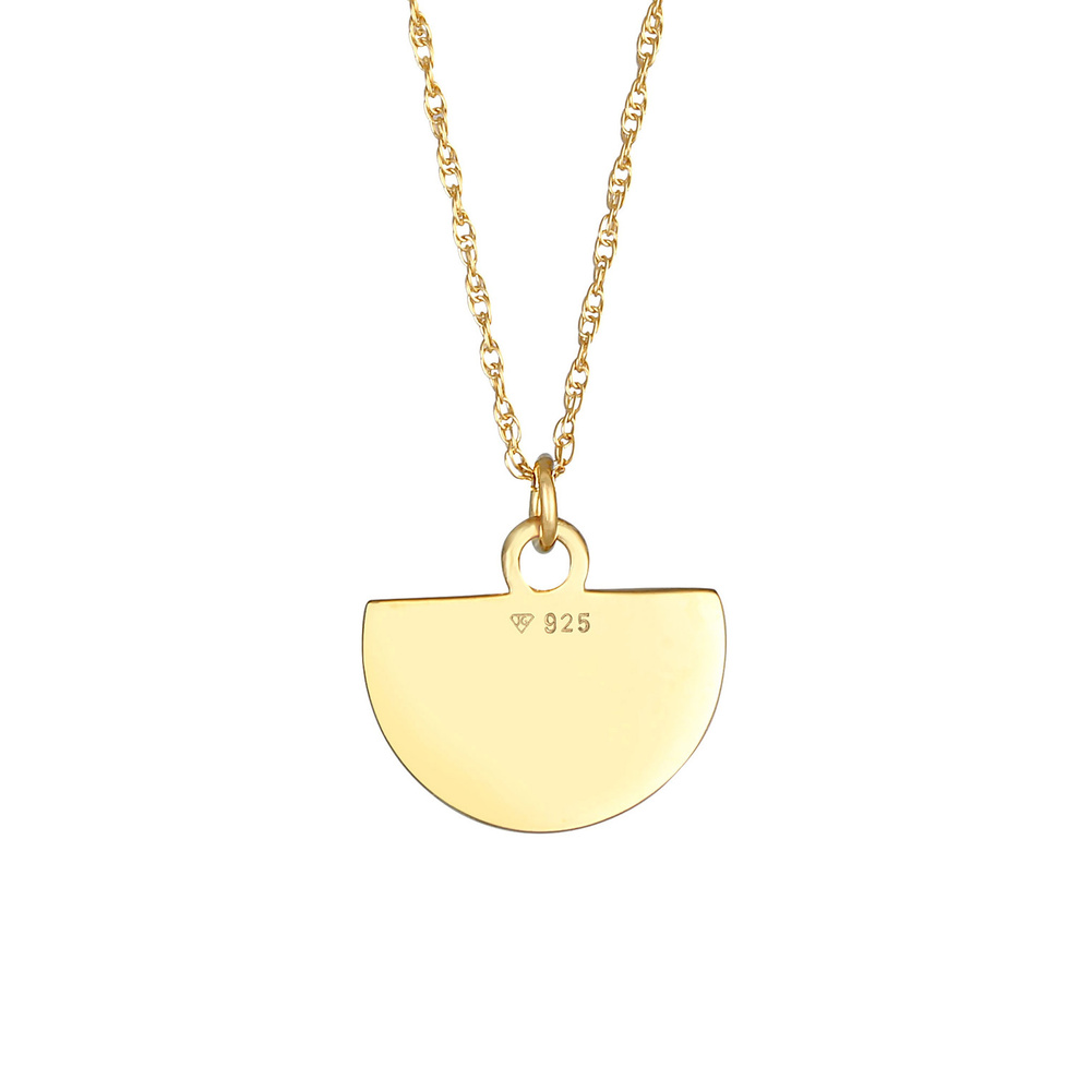 Elli PREMIUM Elli PREMIUM Collier Pendentif soleil pour femme pièce de monnaie tendance vintag collier