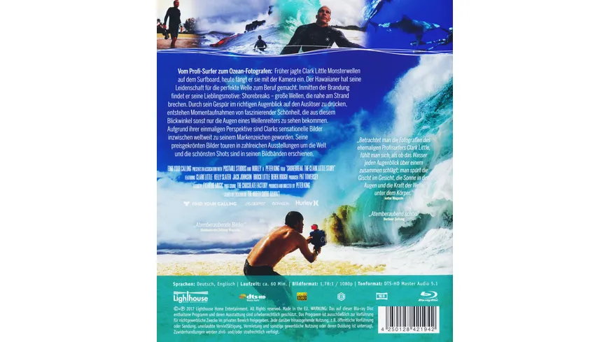 Shorebreak - Die perfekte Welle. Clark Little - Wellenfotograf