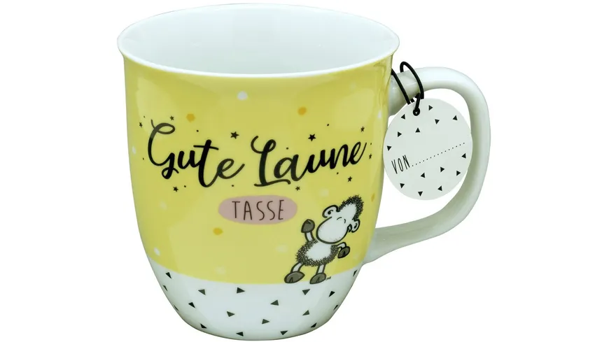 sheepworld Tasse »Gute Laune«