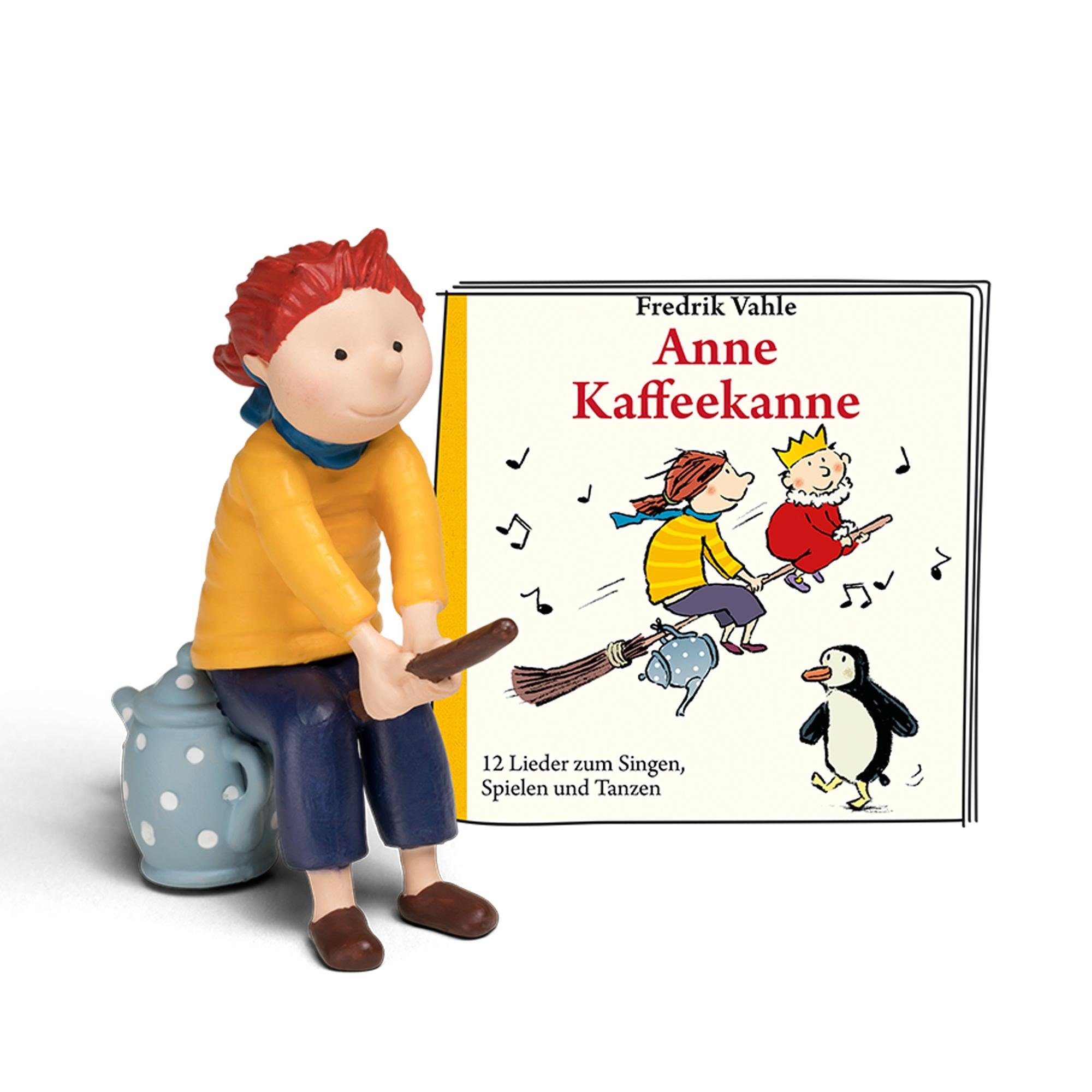 tonies Hörspielfigur Anne Kaffeekanne - 12 Lieder zum Singen, Spielen und Tanzen, Ab 3 Jahren