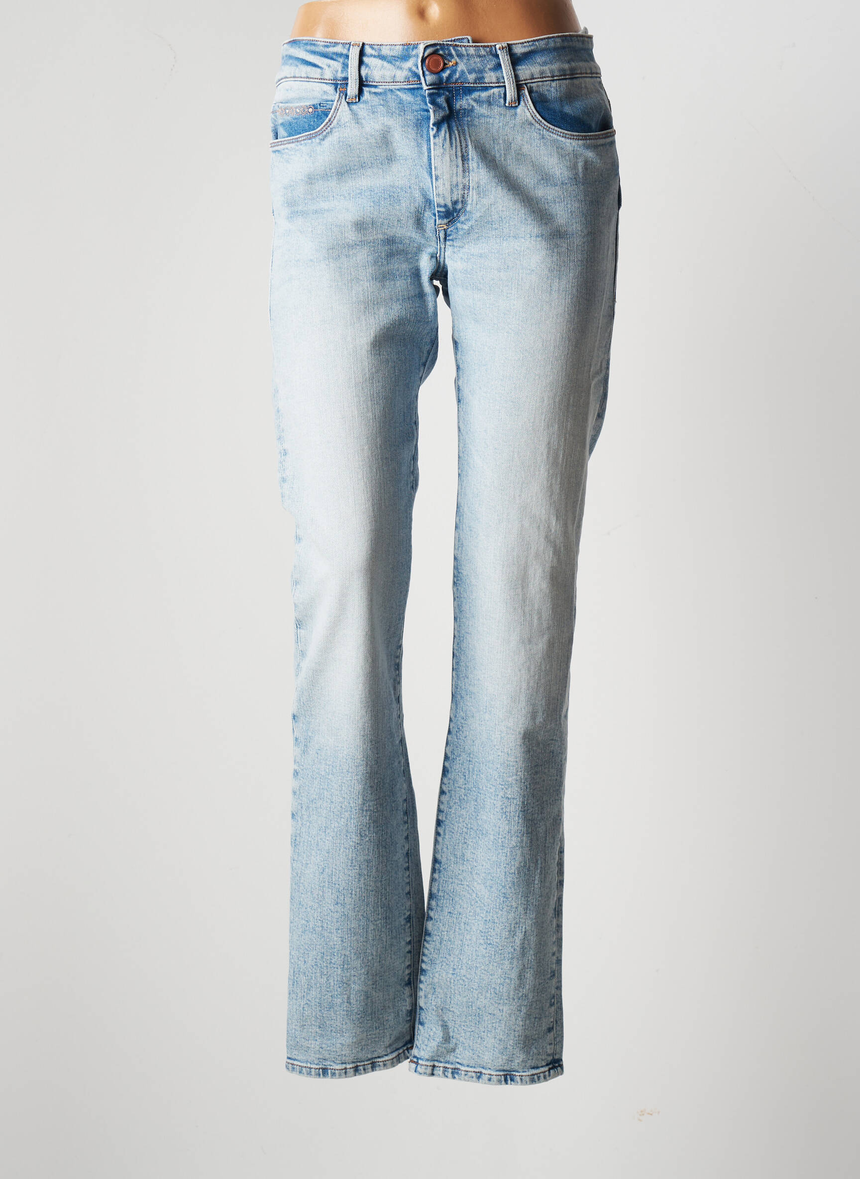 Salsa Jeans Coupe Droite Femme couleur bleu