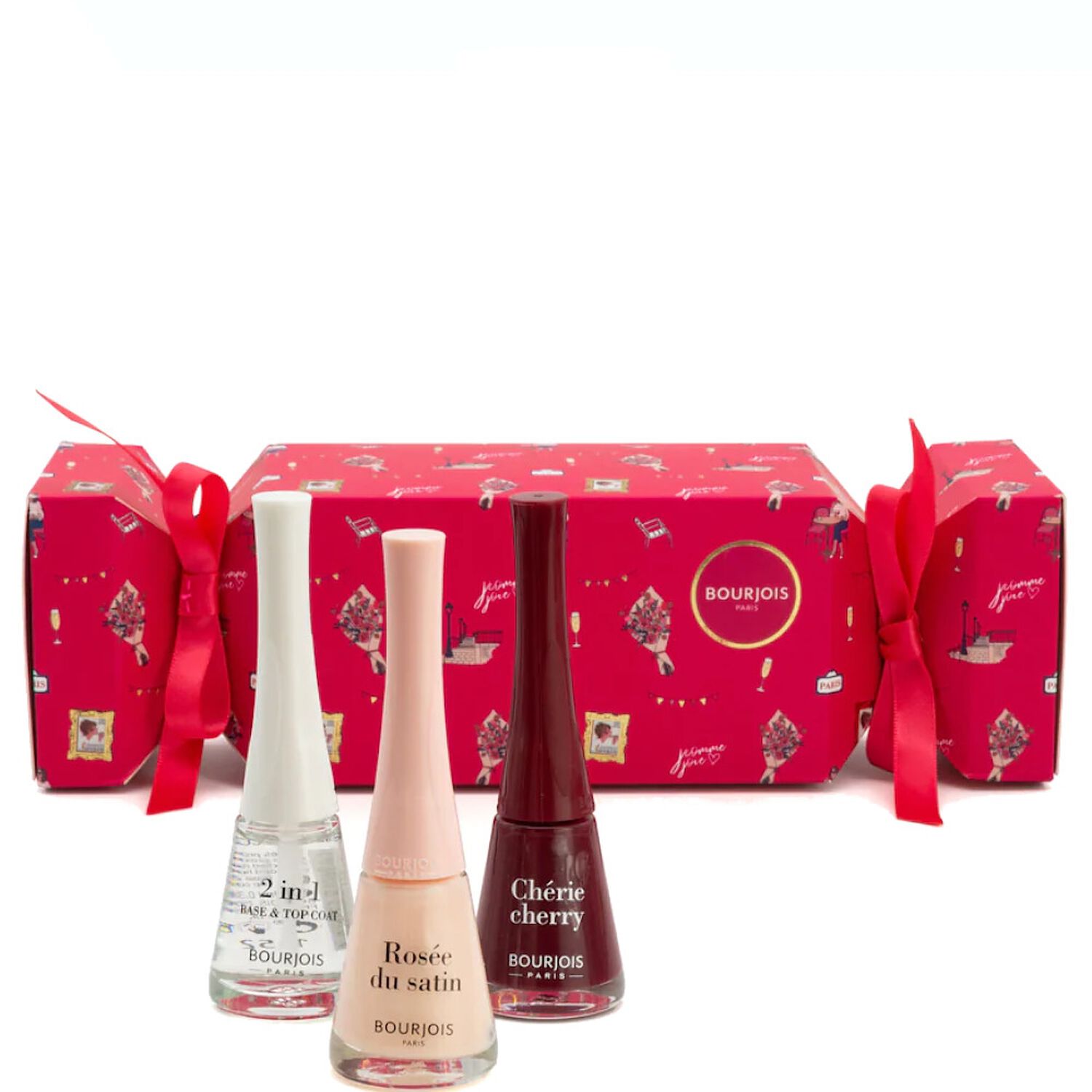 Bourjois Cracker Plage du Trocadéro Coffret Vernis à Ongles x3