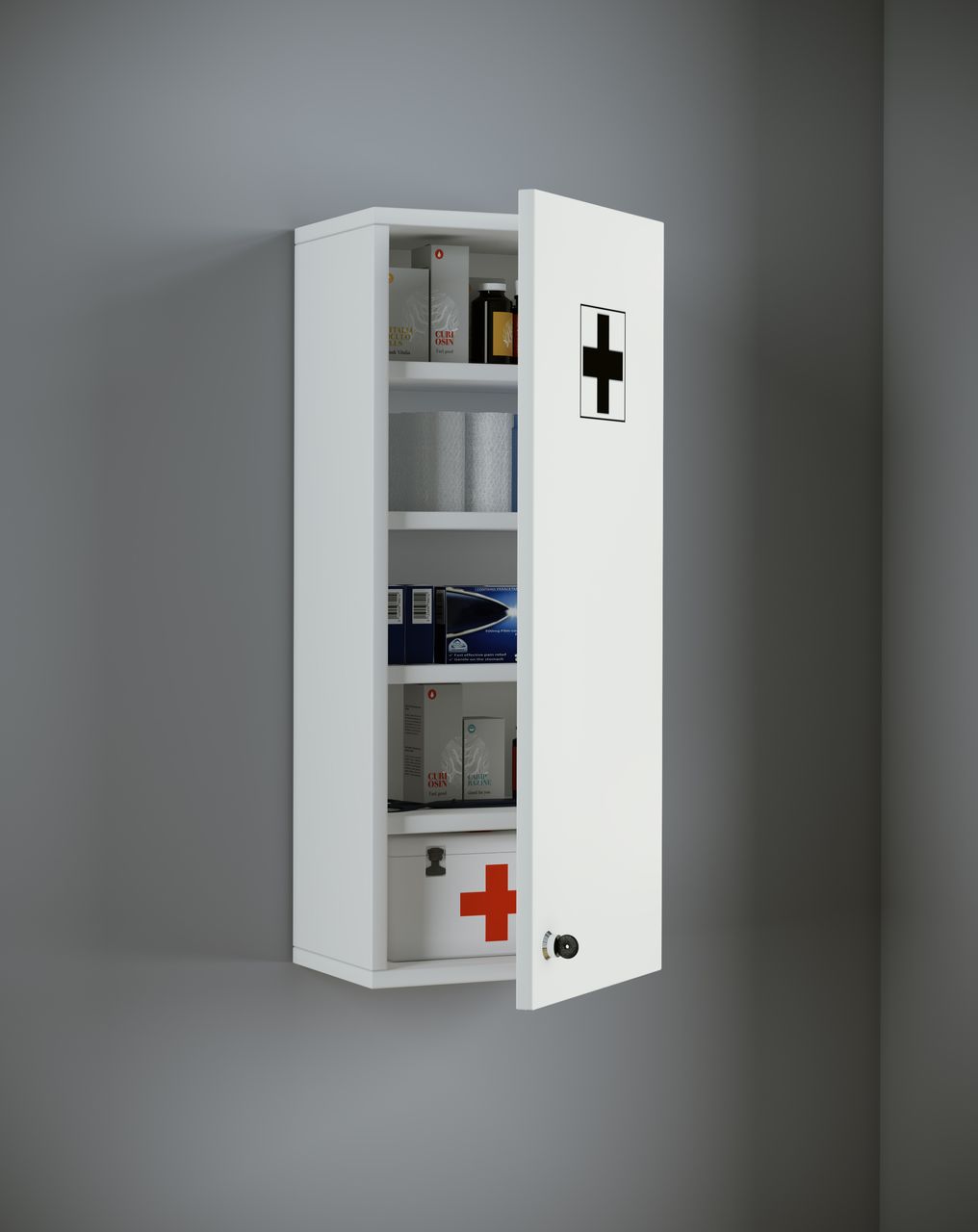 VCM Medizinschrank 
