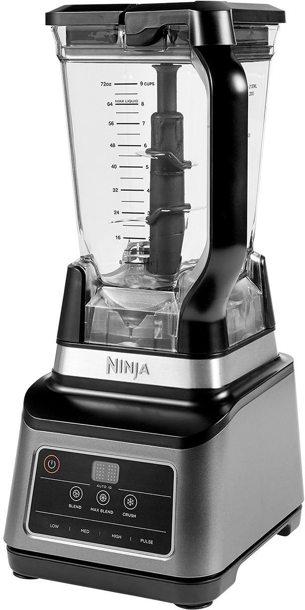 NINJA Standmixer mit Auto-iQ BN750EU, 1200 W, incl. 2,1 L Krug, 0,7 L Becher & 2 Deckel