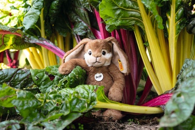 Bommel Schlenker-Hase, 28 cm, hellbraun