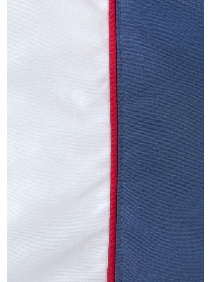 H.I.S Boxer-Badehose in blau-rot günstig kaufen