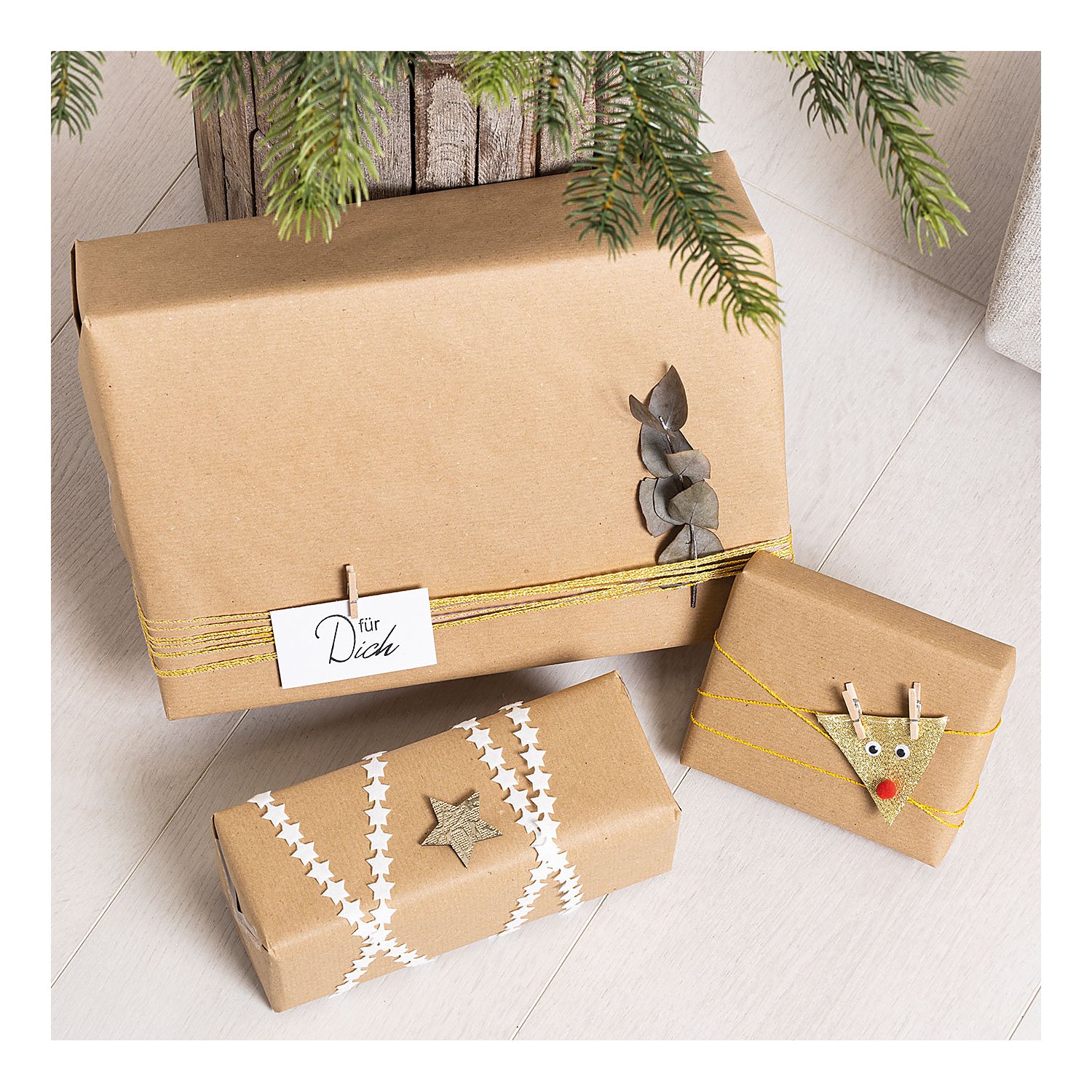 Glitzerkordelpaket, 2 mm, 80 m