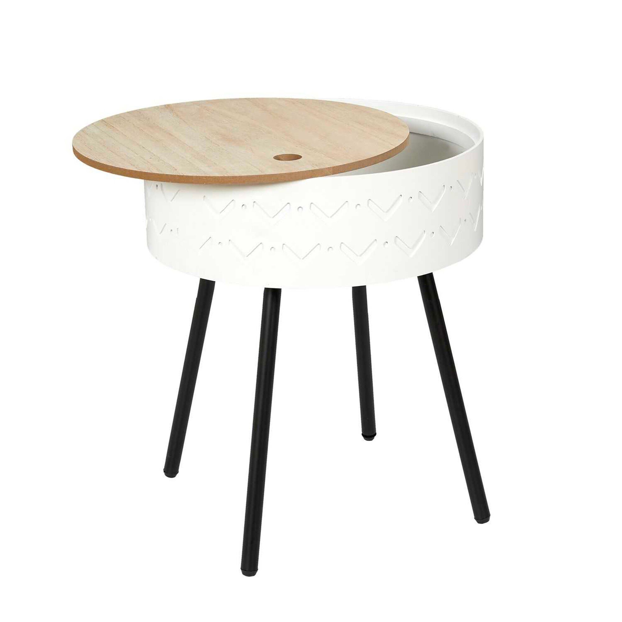 Table d’appoint-coffre déco
