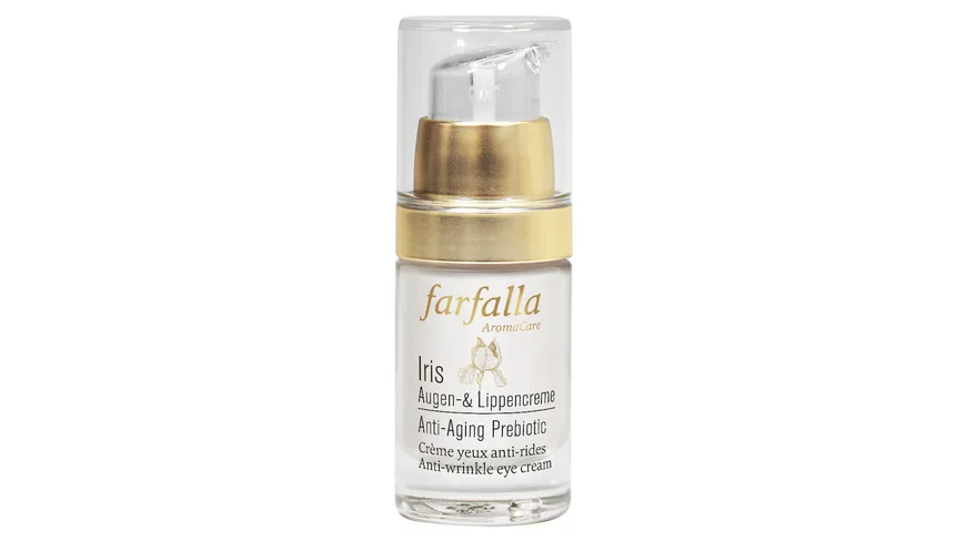 Farfalla Iris Anti-Ageing Prebiotic Augen- & Lippencreme 15 ml