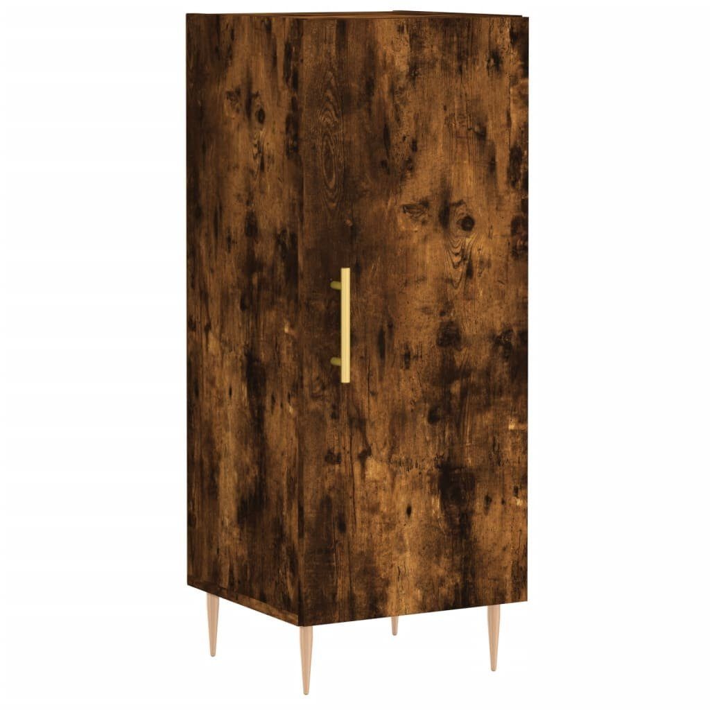vidaXL Sideboard Sideboard Räuchereiche 34,5x34x90 cm Holzwerkstoff (1 St)