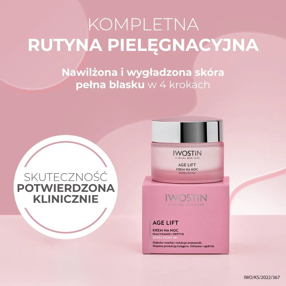 Iwostin Age Lift noćna krema za suhu kožu