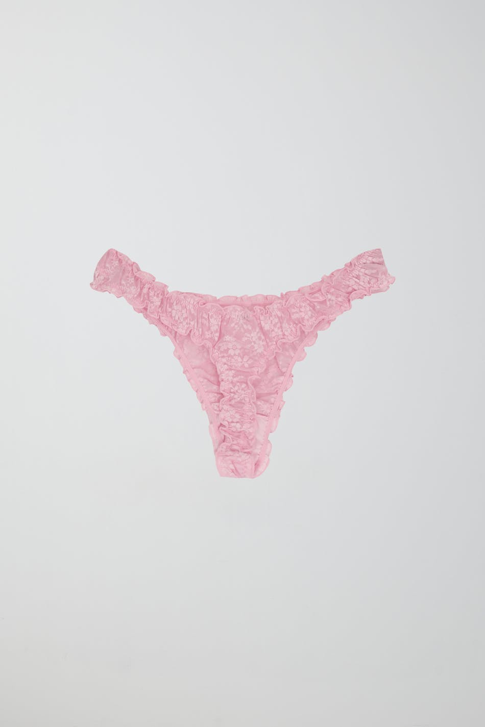 Frill lace string